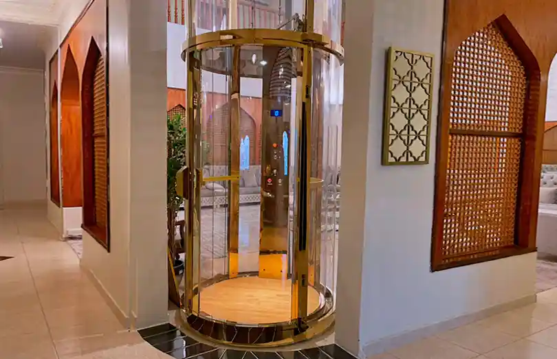tubelift oval ev asansörü
